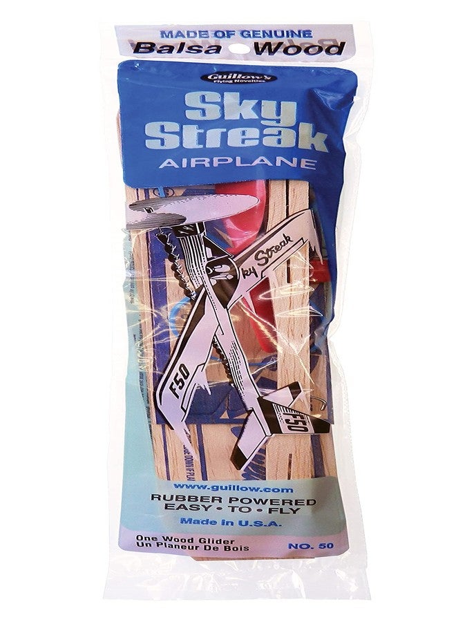 Guillows Balsa Wood Gliders Jetfire Twin Pack & Sky Streak Twin Pack Gift Set Bundle - (4 Planes Total) by Guillow - Image 4